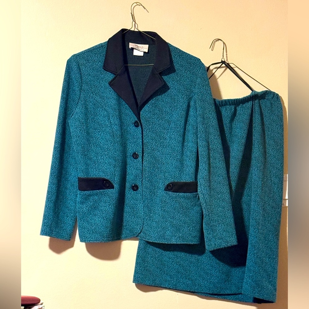 Skirt Suit. Jacket & Skirt.